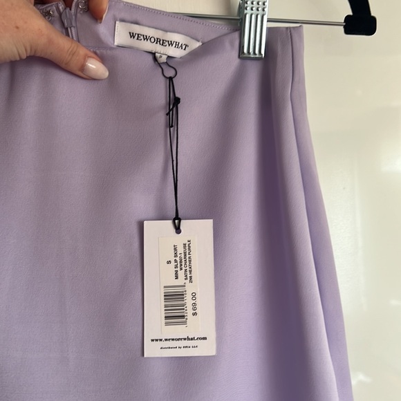 Mini slip skirt - Picture 3 of 4